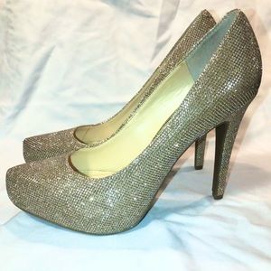 Jessica Simpson Parisah Rhinestone platform pumps